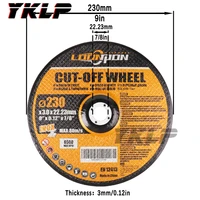 9inch 230mm cut off wheels for metal cutting grinding wheel cutting discs cymbal type grinding disc 1 5pc