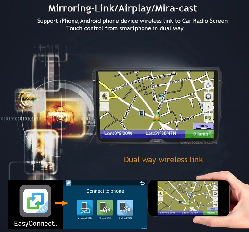 SilverStrong Android9 1Din " Универсальный Автомобильный dvd радио Мультимедиа Bluetooth gps Навигация стерео MirrorLink 707M3
