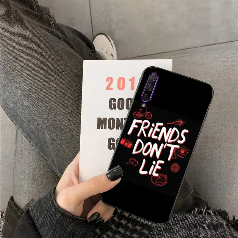 

YNDFCNB Stranger Things Phone Case for Huawei Y5 II Y6 II Y5 Y6 Y7 Prime Y7Plus Y9 2018 2019