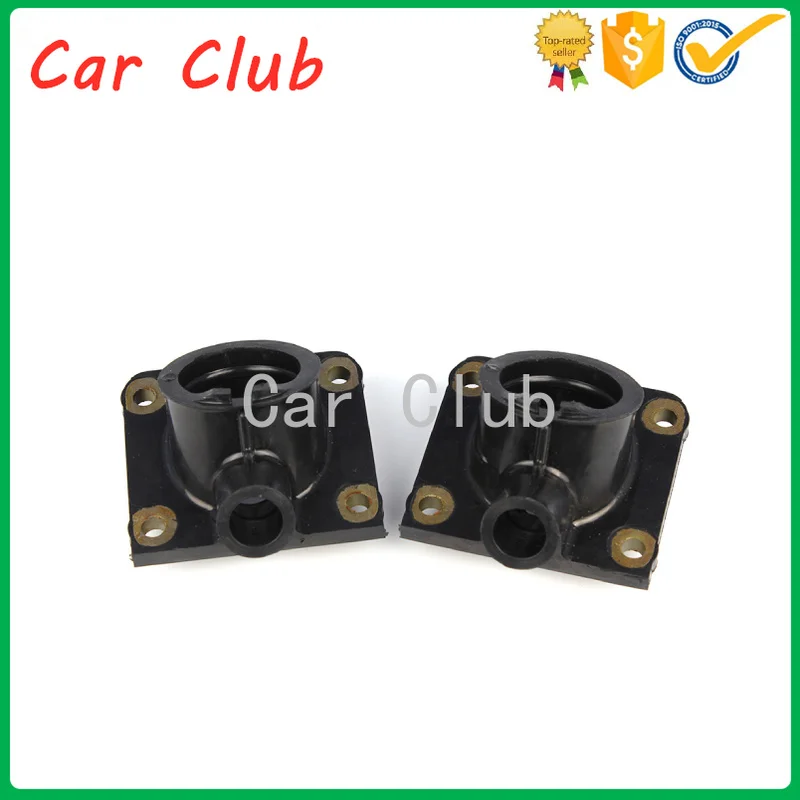 

4PCS Carburetor Intake Adapter Boot Set Carburetor Interface Glue Intake Pipe Port Connector for YFZ350 Banshee 1987-2005