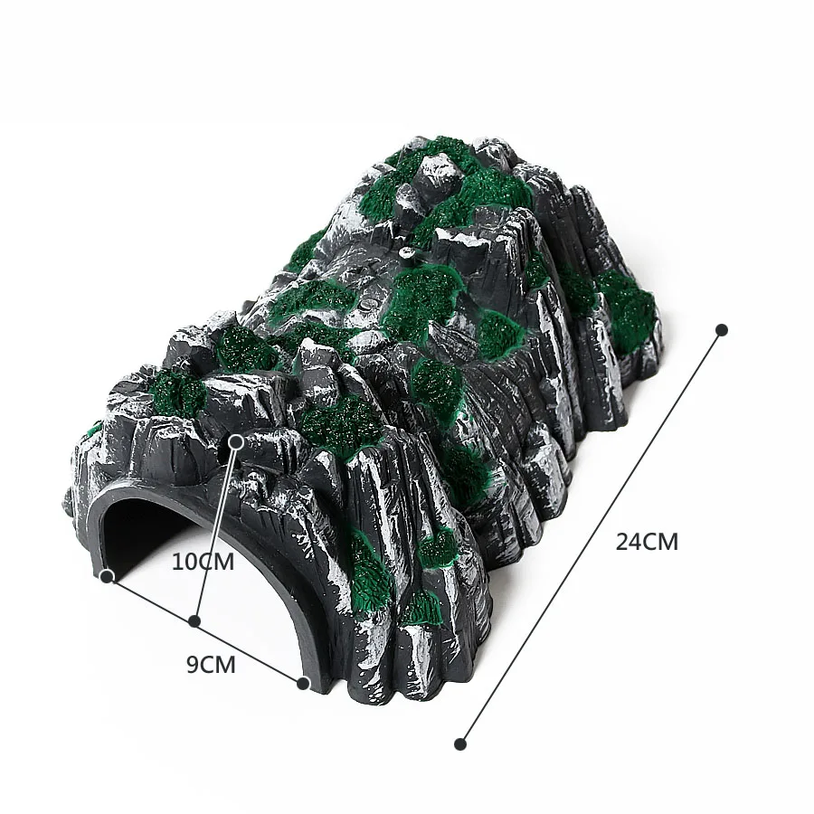 Rockery A 1PC Волшебный трек DIY Гибкая сборка гоночный трек универсальные аксессуары система, которая может сгибаться с гоночной машиной светится в темноте Playset - Цвет: Rockery A 1PC