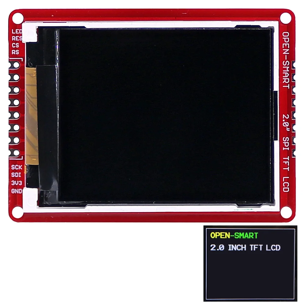 3 В 2 0 &quot176*220 серийная плата SPI TFT LCD экран модуль с SMD контактами для Arduino Nano Pro Mini UNO R3
