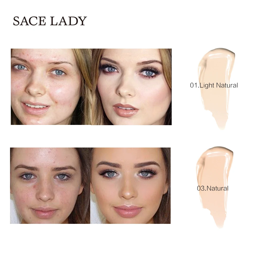 SACE LADY основа для лица набор макияжа гладкая грунтовка матовая полное покрытие