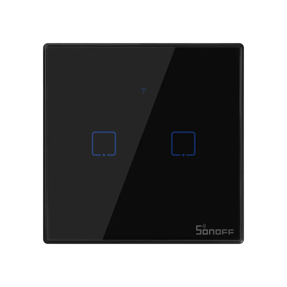 Умный высветильник ель Sonoff TX T3 настенный сенсорный переключатель с
