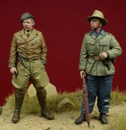 

Коллекция 1/35 года, бесцветная подставка, Игрушечная модель из смолы, миниатюрный набор, Неокрашенная сборка