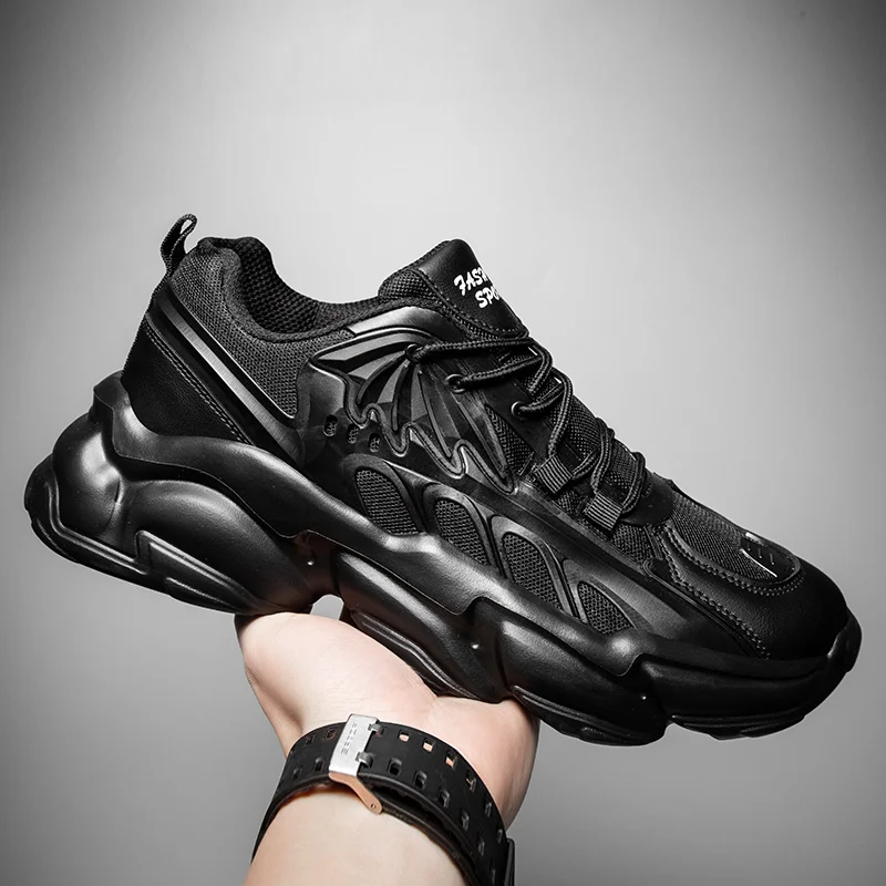 

2021 новый тренд спортивные кроссовки для мужские черные мужские кроссовки обувь удобная спортивная обувь для мужчин светильник Вес Мужская ...