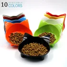 Миски и поилки автокормушка для кошек кормушка для кошек Нескользящая миска для домашних питомцев, милая миска для воды в форме кошки, красивые прочные кухонные принадлежности для домашних животных