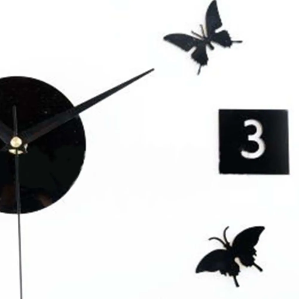 Garden Bird Butterfly DIY Clock Fashion Creative Wall Home Decoration | Дом и сад