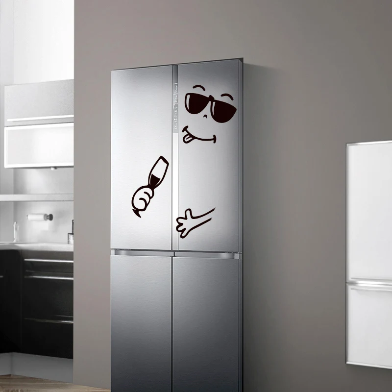 Съемные водонепроницаемые настенные наклейки с юмористическим изображением Yummy