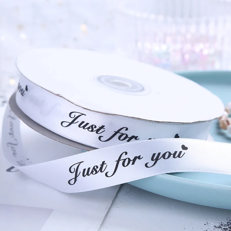 Лента из полиэстера с цветочным принтом 2 см 45 м в рулоне|Флажки вымпелы и