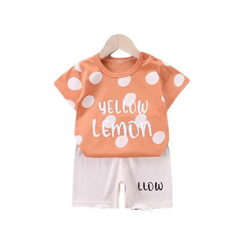Fashion Baby Girls Clothes Sets Summer Newborn Cotton Out Tops+Jeans 2Pcs Suits for Bebe Girls Infant Clothing Outfits