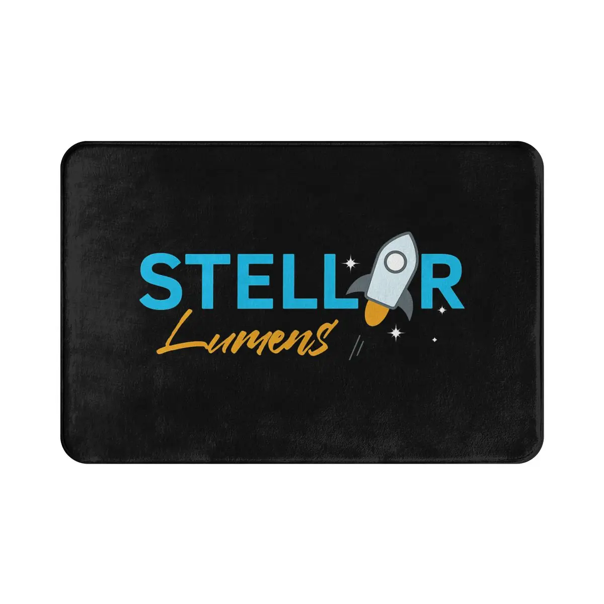 

Противоскользящий ковер Stellar Lumens для криптовалют-майнеров, коврик для гостиной XLM Hodler, напольный ковер для инвесторов, коврик для приветстви...