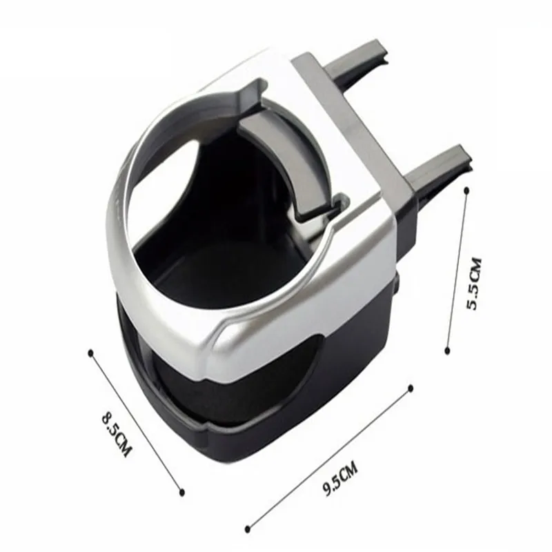 

Hot Car drink holder 9.5 x 8.5 x 5.5 cm ABS plastic New Universal Auto Car Vehicle Drink Bottle Cup Holder Drop Shipping