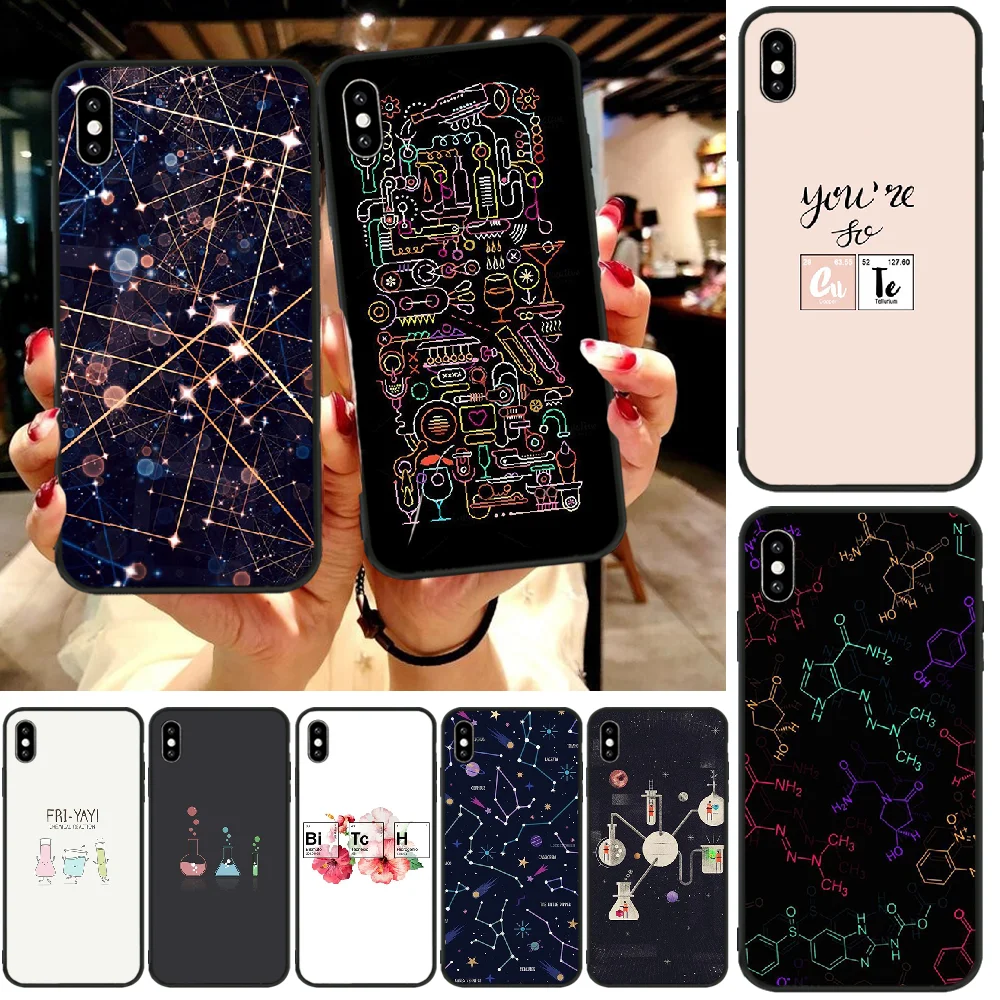 Роскошный Уникальный Дизайн чехол для телефона Mad Science Chemistry Lab iphone6 6s plus 7 8 X XR XS MAX 11