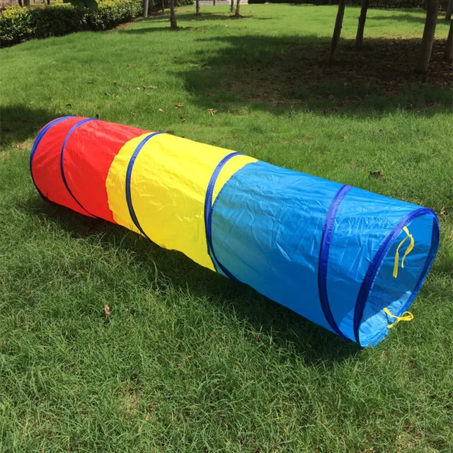 Детские игрушки сканирование туннель Портативный дети Крытый игрушечная трубка