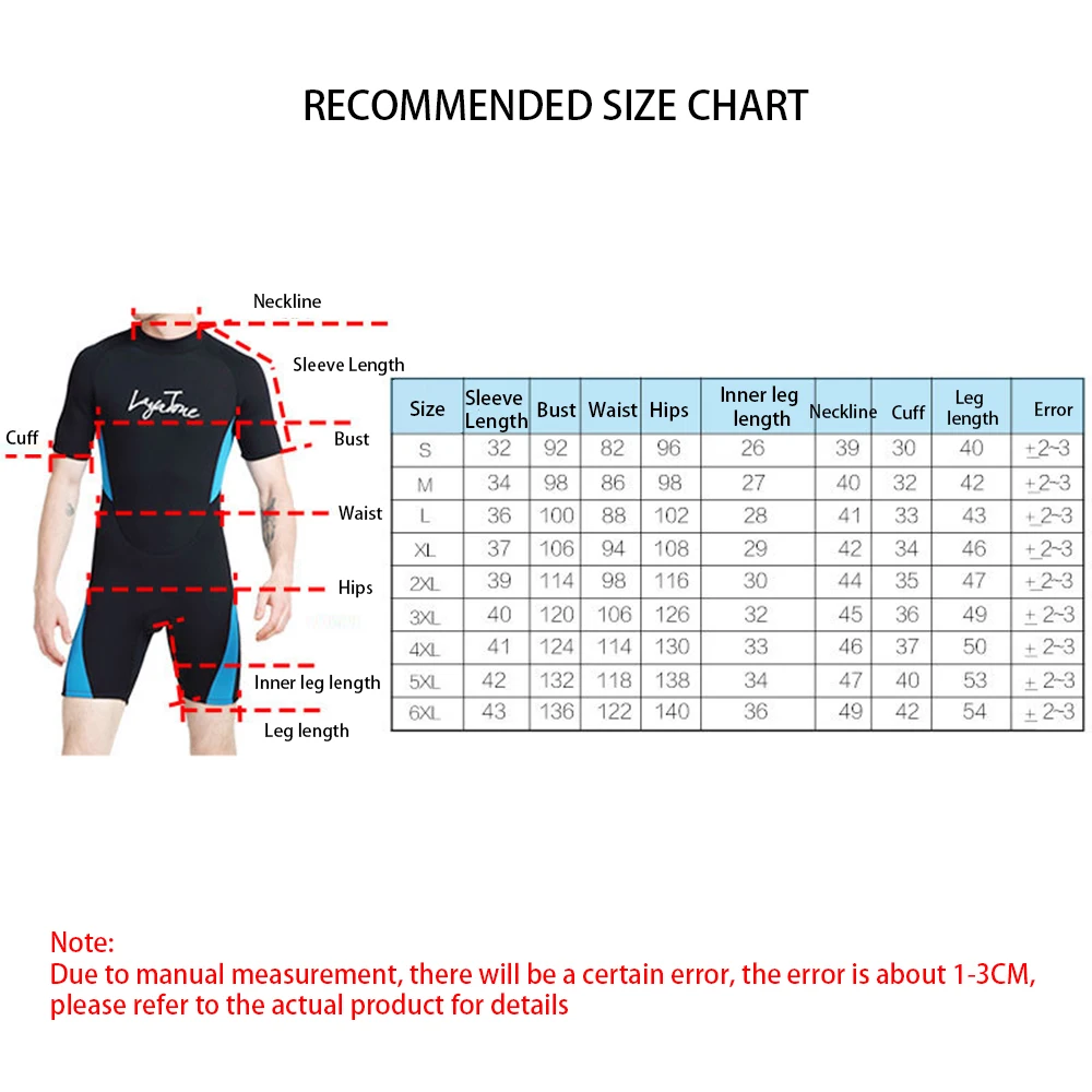 

Hot Sale 3MM Diving Suit One-Piece Short-Sleeve Surfing Suit UV Protection Sunscreen Snorkeling Suit Men's Diving Suit L-6XL