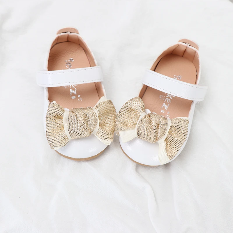 Новинка для новорожденных Для маленьких девочек Платье принцессы с бантом Обувь