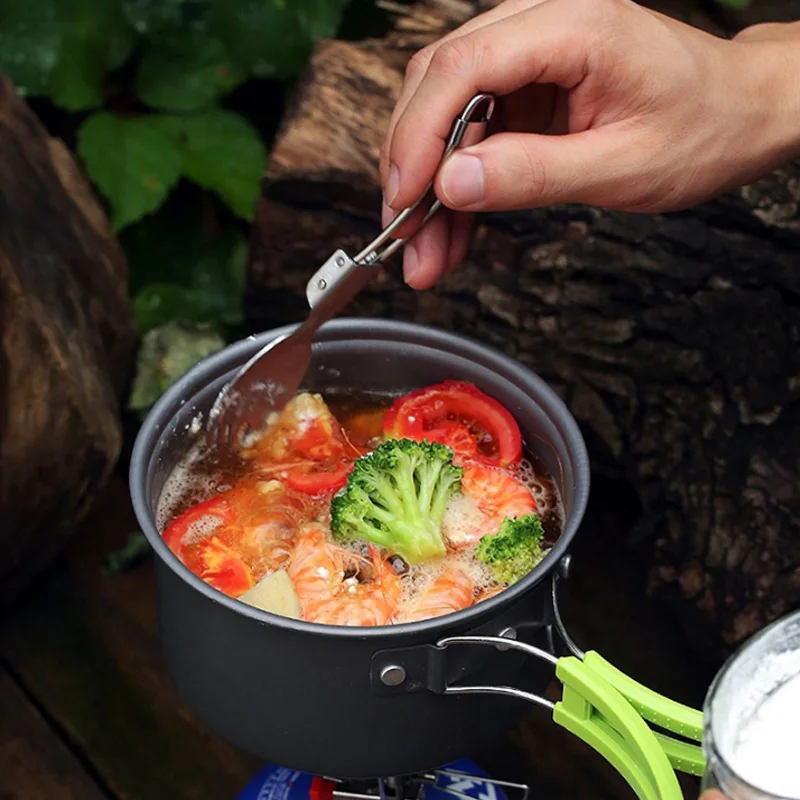 Топ! открытый 10 шт. походная посуда портативное оборудование для приготовления