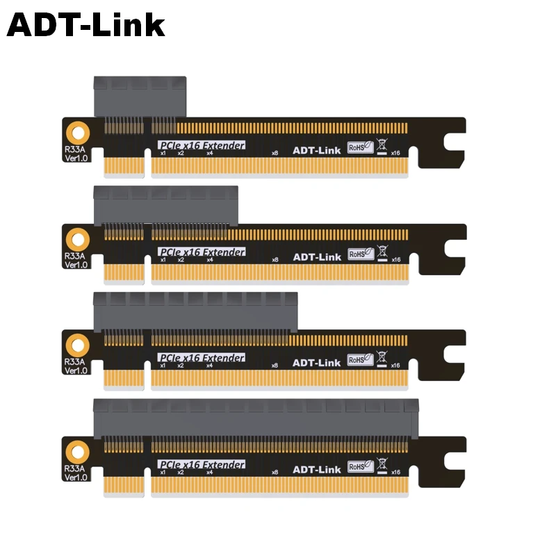 ADT-Link R33A PCIe x1 x4 x8 x16 для Riser адаптер |