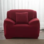 Однотонные Чехлы для дивана в гостиную, эластичные Чехлы для дивана из эластичного материала, чехол для углового дивана, двухместное трехместное сиденье
