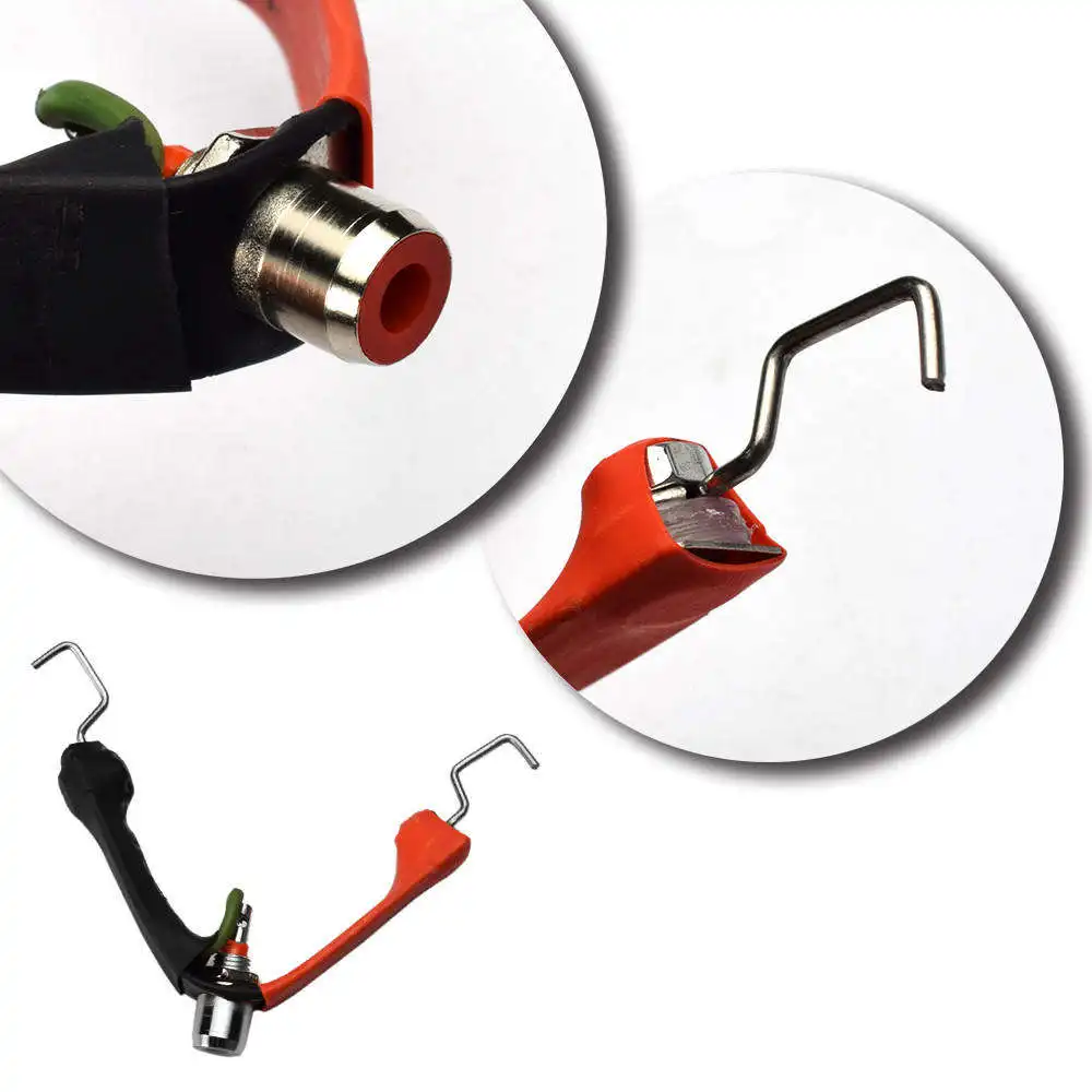 Татуировки из нержавеющей стали крюк зажим для провода шнур линия конверсия