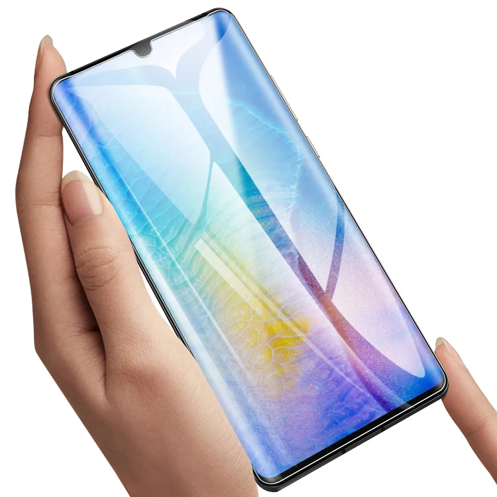 Полностью изогнутое закаленное стекло для Huawei Mate 30 Lite Pro Защита экрана 20 10