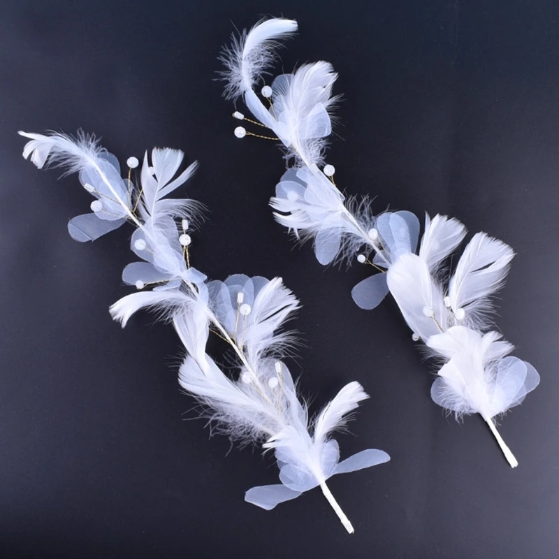 

Feather Pattern Fairy Cake Topper Birthday Decoration Wedding Valentine's Day K9FA