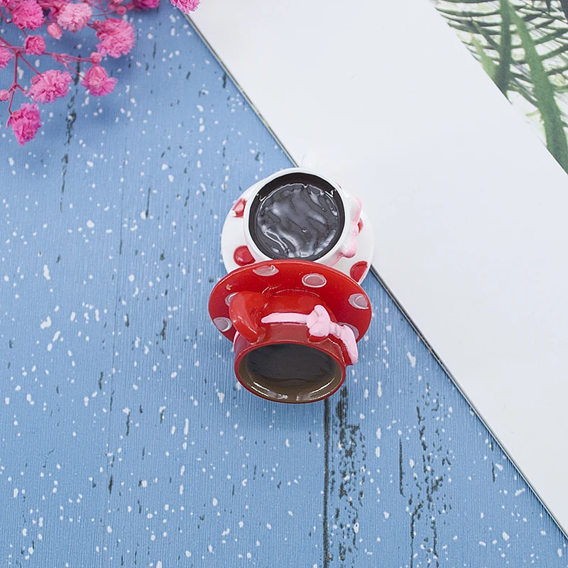 6 шт./лот Милая кофейная чашка сделай сам полимерные аксессуары для ювелирных