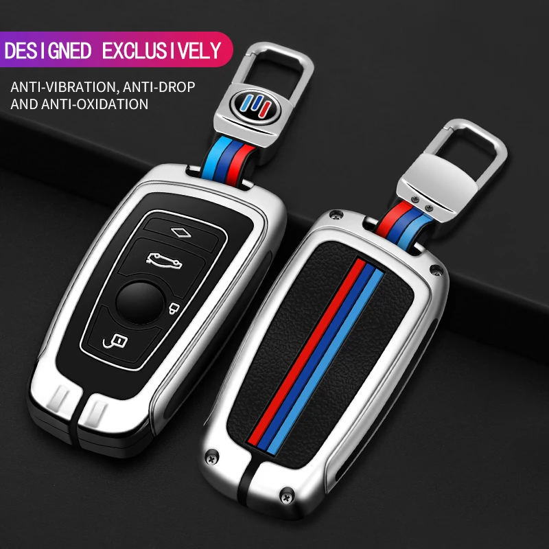 

Car Key Case Cover Key Bag For BMW F20 G20 G30 1 3 5 7Series X1 X3 X4 X5 G05 X6 Leather Styling Holder Shell Keychain Protection