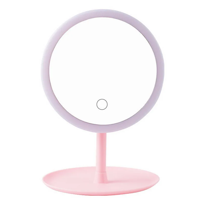 

Makeup Backlit Mirror Light with Natural White LED Vanity Mirror Detachable/Storage Base 3 Modes Mirror Light Makeup Equipped