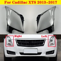 car light caps transparent lampshade front headlight cover glass lens shell cover for cadillac xts 2013 2017