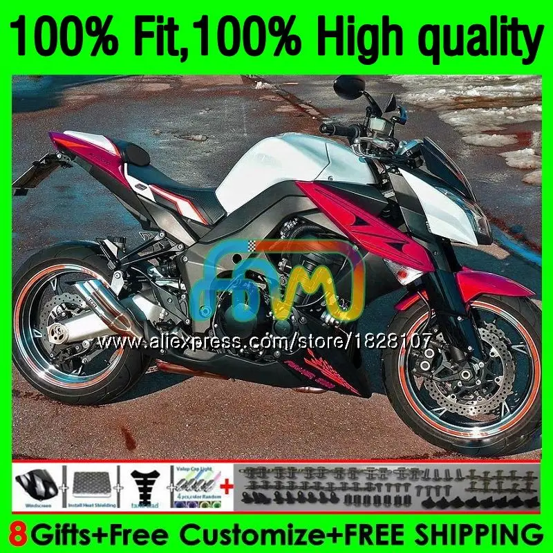 

Красное серебро OEM инъекция для KAWASAKI Bodys Z-1000 10 Z1000 10 11 12 13 Body 159BS.48 Z 1000 Z1000 2010 2011 2012 2013 обтекатель