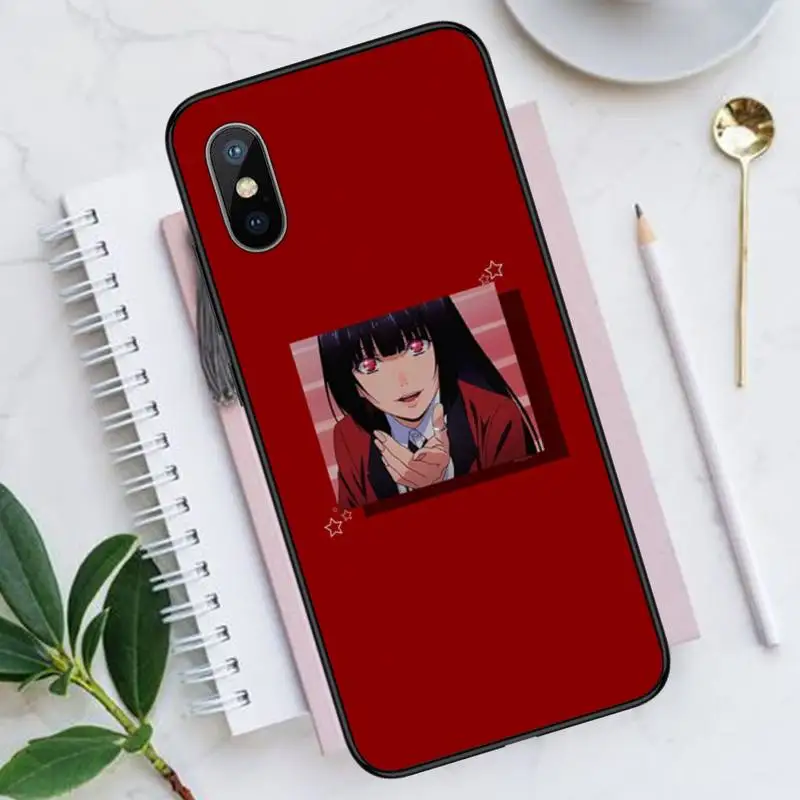

Japanese Anime Kakegurui Jabami Yumeko Phone Case for iPhone 11 12 pro XS MAX 8 7 6 6S Plus X 5S SE 2020 XR Luxury coque