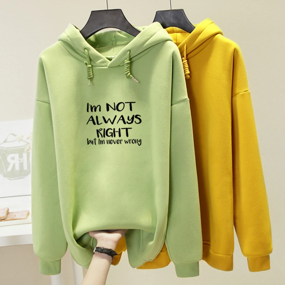 Толстовка женская с капюшоном уличная одежда в стиле панк надписью зимняя