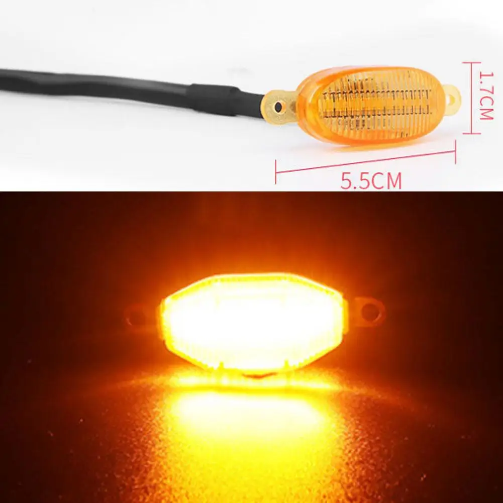 

1 Set Car Small Yellow Light Wiring Harness Medium Net Grille Modified Medium Net Daytime Running Lamp