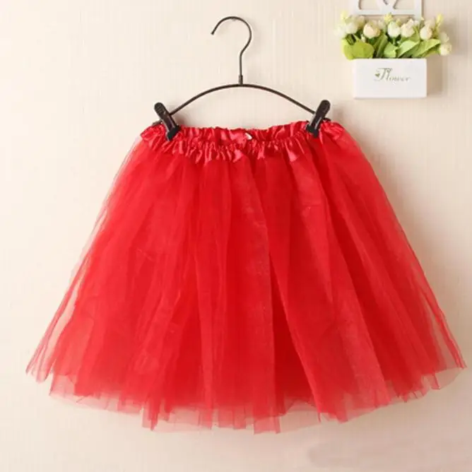 Women Ballet Tutu Layered Organza Lace Mini Skirt Solid Color Simple Elegant Comfortable Sexy Lovely Girls | Женская одежда