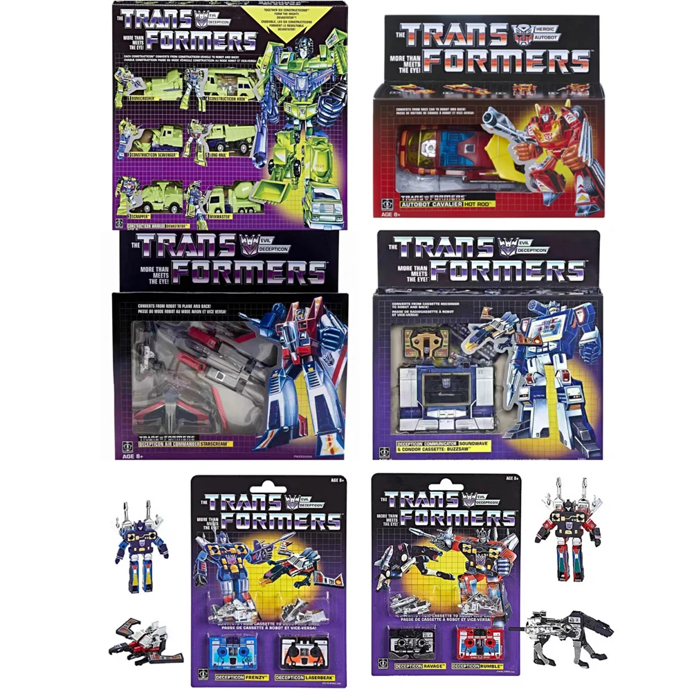 Оригинальные трансформаторы Hasbro G1 девастатор starcry звуковая волна крутящийся