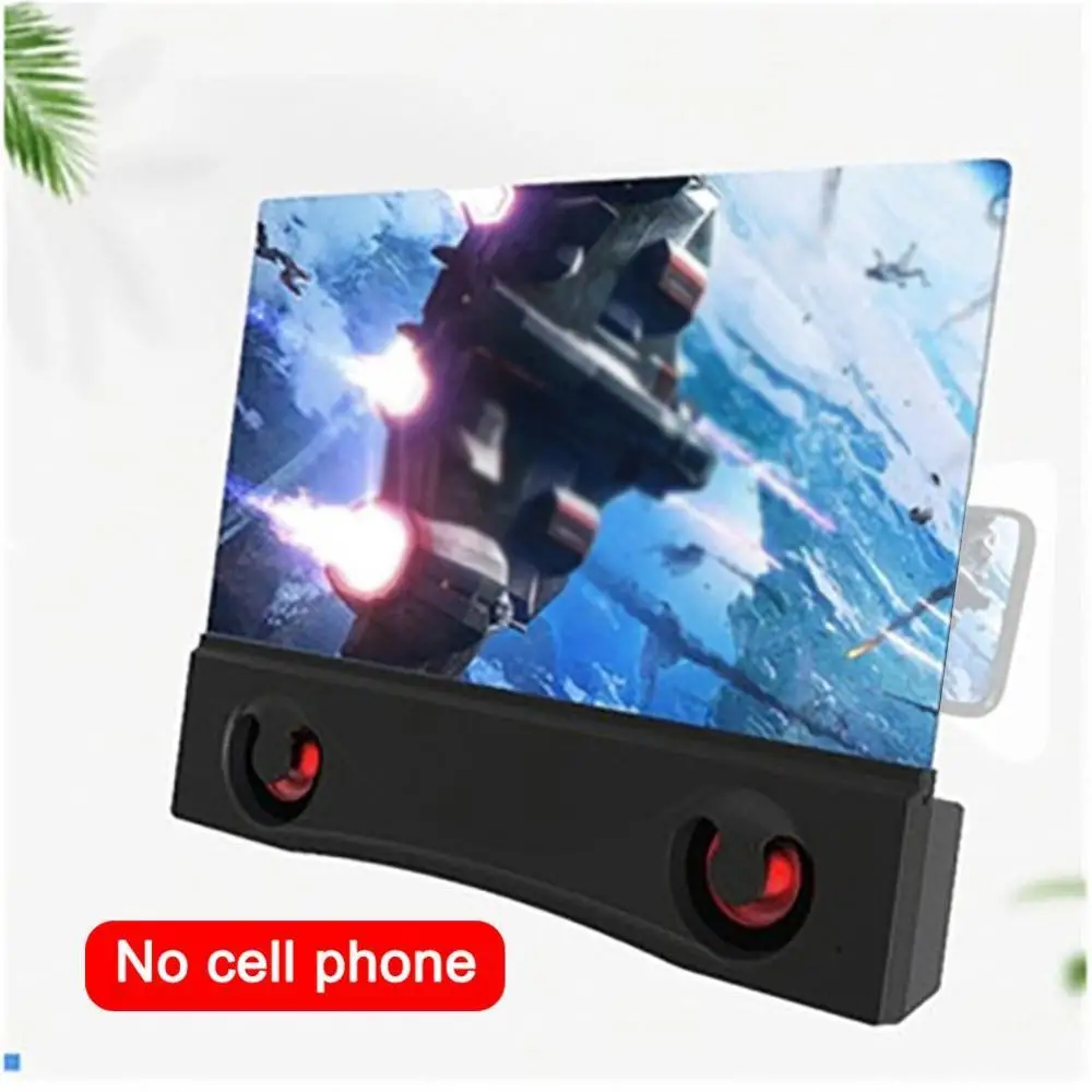 

F12 Mobile Phone Amplifier Phone Screen Magnifier 3D HD Blu-ray Mobile Phone Magnifier with Bluetooth Speaker
