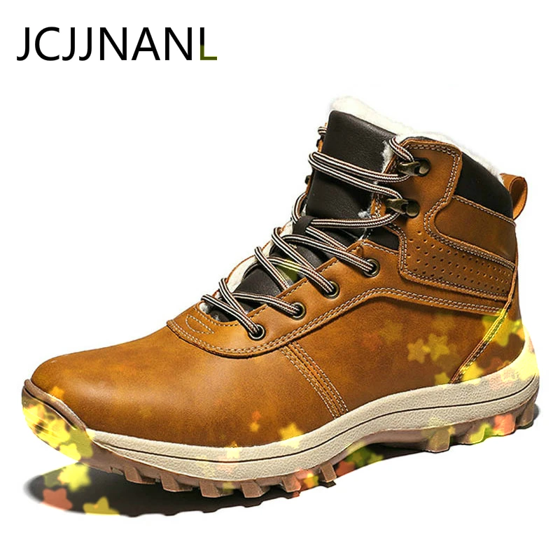 Мужские ботинки из натуральной кожи мужская обувь на шнуровке