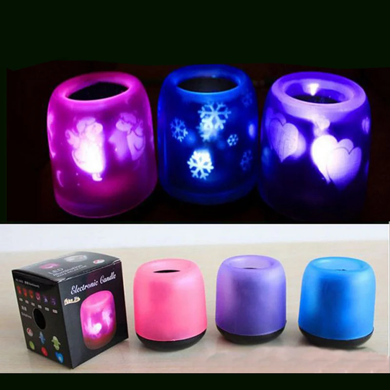 Светодиодный свечах светильник электрическая свеча Сенсор Управление Кофе бар