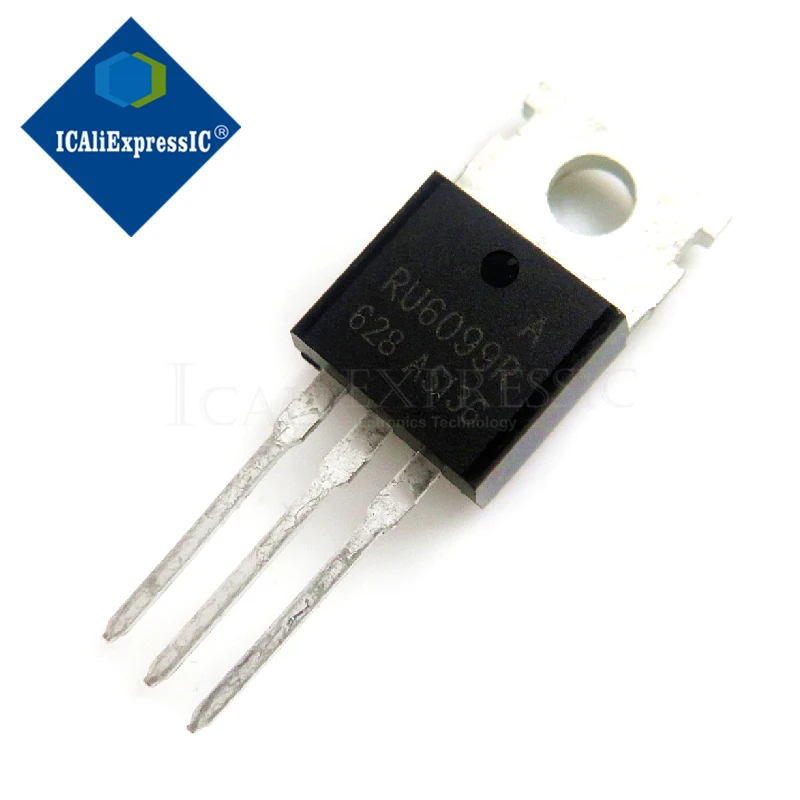 10 шт. RU6099R RU6099 mos прибор 120A 60V TO-220 инвертор полевой транзистор 100% Новый