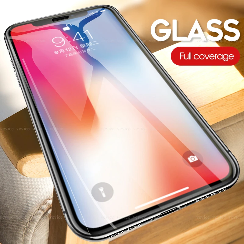 9D полностью проклеенное закаленное стекло для iPhone 11PRO 2019 11 7 8 Премиум Защита