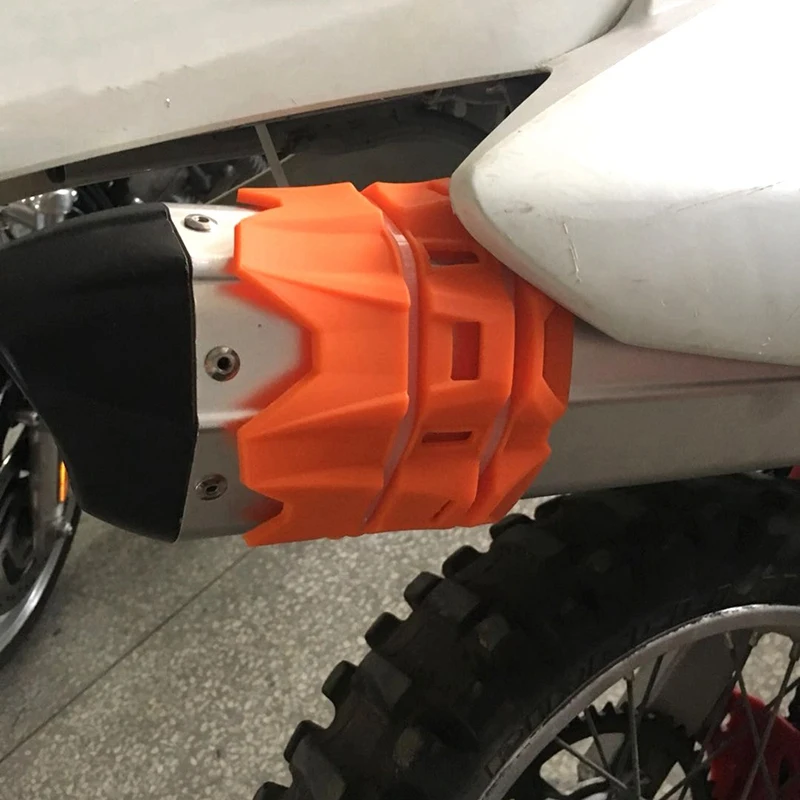 Универсальный глушитель выхлопной трубы мотоцикла защита от падения