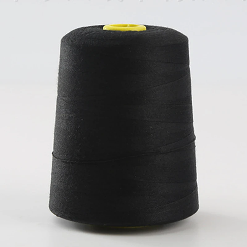

5000yards/roll 40s/3 Black White Sewing Thread Polyester Thread Set Strong And Durable Sewing Threads For Hand Machines