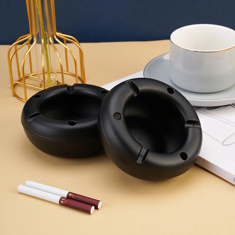 

GBSC креативная ветрозащитная круглая пепельница экологически чистые портативные автомобили для дома принадлежности для курения термостой...