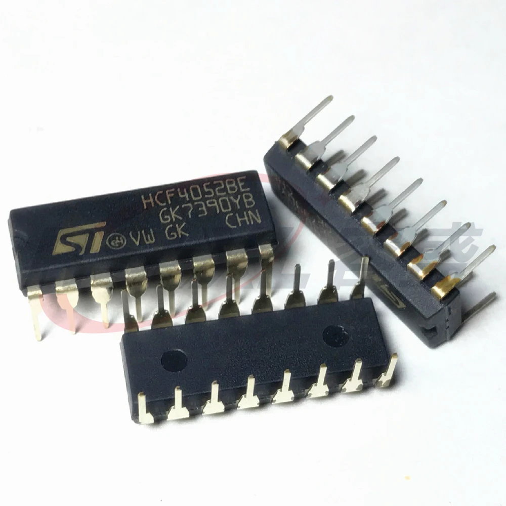 HCF4052BE HCF4052B HCF4052 4052 DIP 16P новый оригинальный 10 шт./лот|Интегральные схемы| |