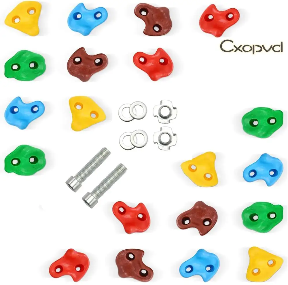 

1PC Rock Climbing Holds for Kids, Adult Climbing Rock Wall Grips for Indoor and Outdoor Playground Play Set