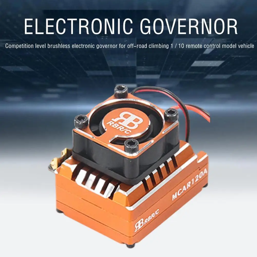 

Brushless Electronic Governor 120a/760a 90a/570a Motor For 1/8 1/10 1/12 Rv And Off-road Vehicle Climbing Car Accessori Gov E0v5