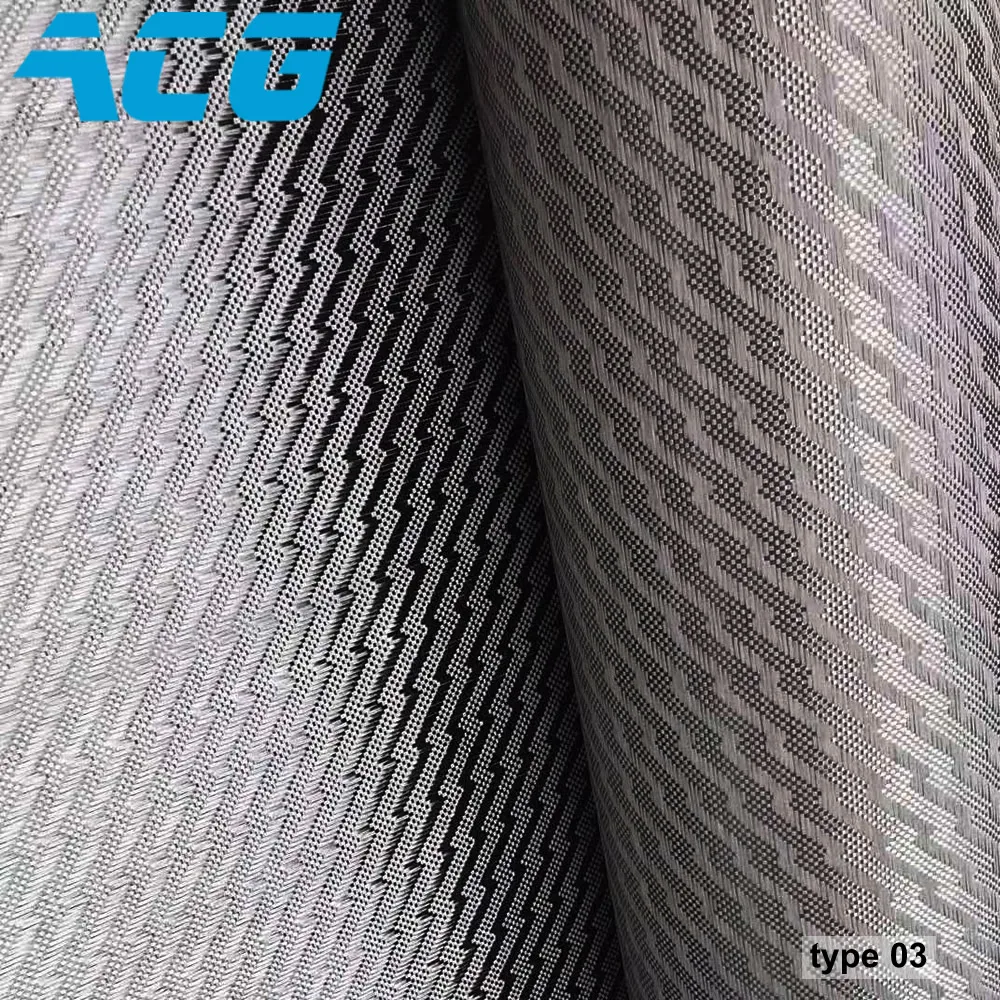 Жаккардовая ткань из углеродного волокна с различными узорами | Дом и сад