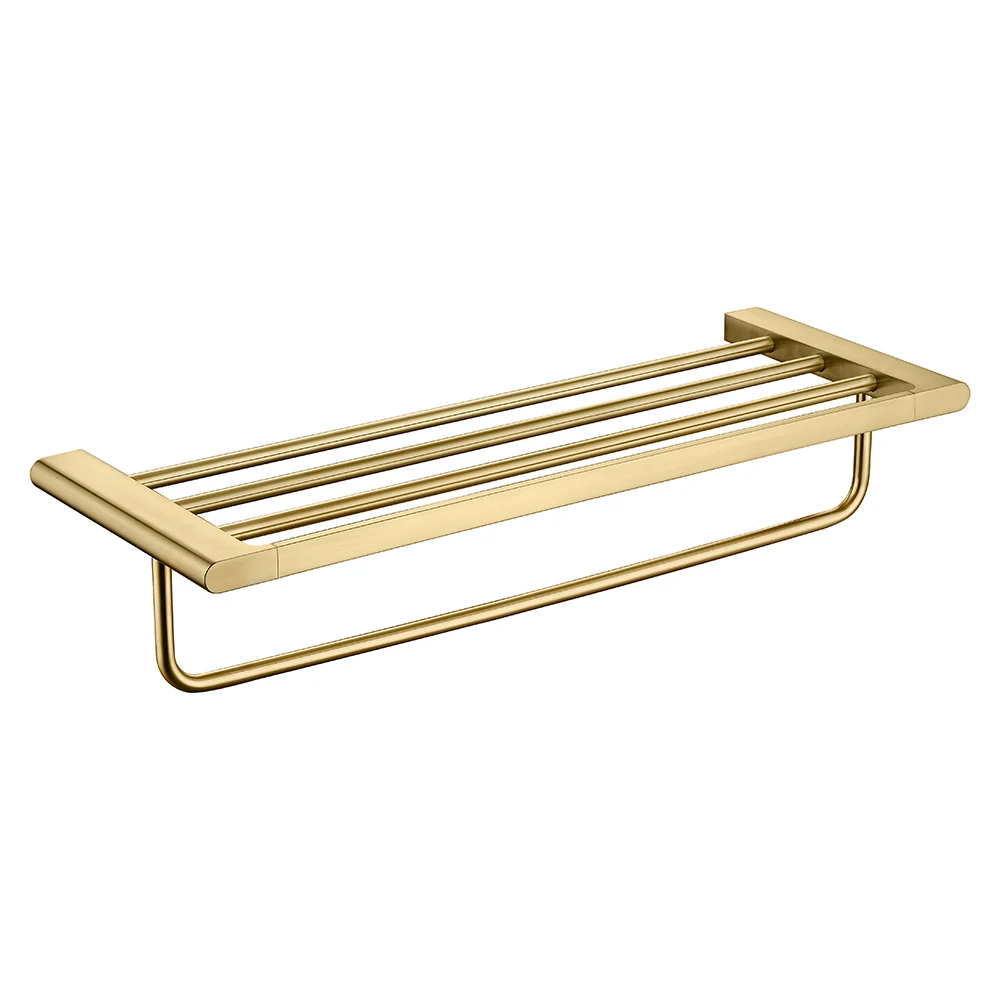 

Аксессуары для ванной комнаты, Золотой держатель для полотенец из нержавеющей стали с начесом, вешалка для одежды